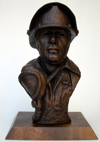 Fireman Bust (9 1/2")